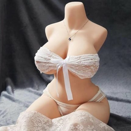 CipherBloom 37.03 lbs Huge Breasts Two-Channel Sexy Realistic Male Masturbator